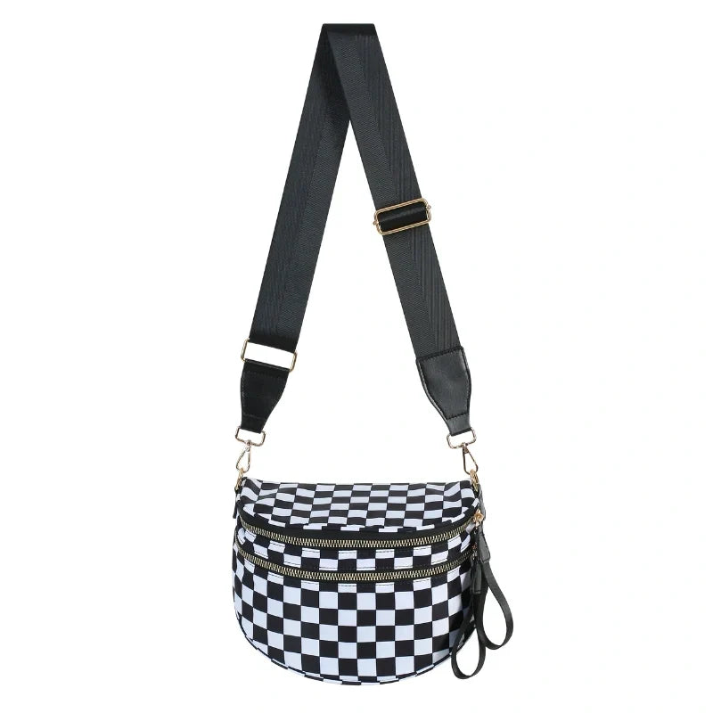 Checkered Black